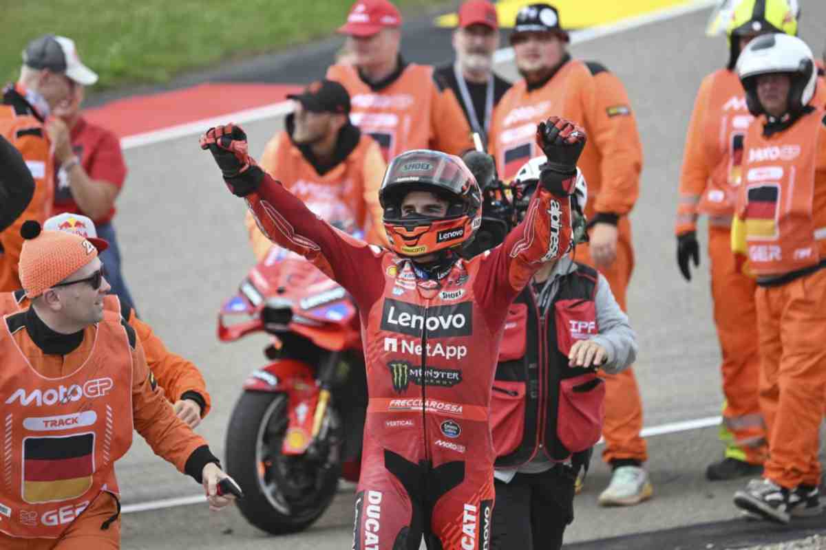 Marquez in ducati