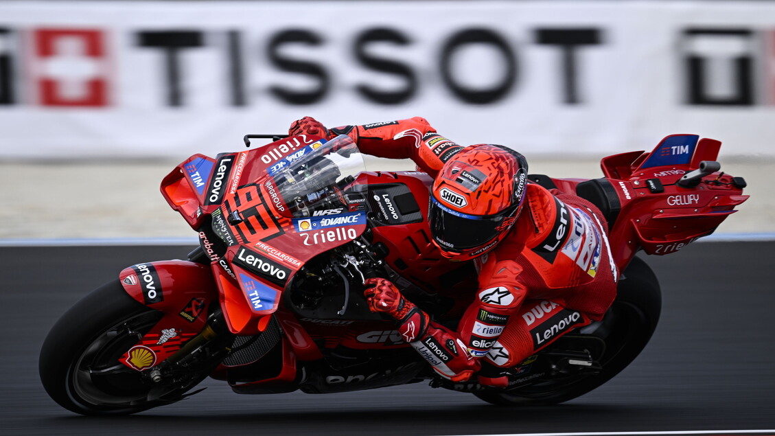 MotoGp, lo spagnolo Marc Marquez nelle libere in Ungheria - Sport