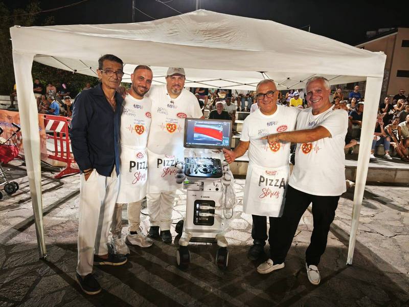 A Praia a Mare la comunità si mobilita: una pizza solidale per donare un ecografo all'ospedale