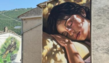 Fabriano / Cacciano, il "Sogno" dello street artist jesino Federico Zenobi
