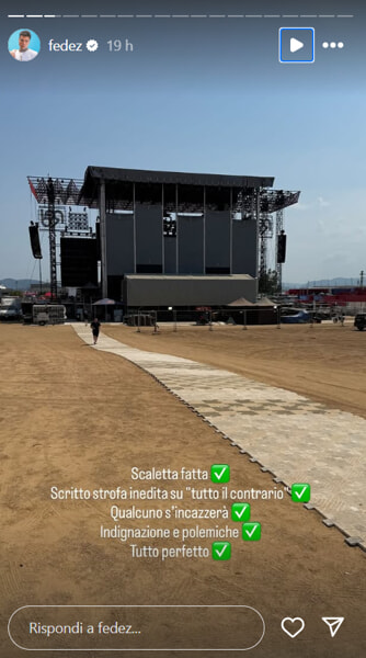 La storia di Fedez che preannunciava il dissing