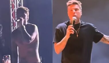 Fedez alla Festa dello Stocco, risposta infuocata dopo le polemiche sul cachet: le dichiarazioni dal palco