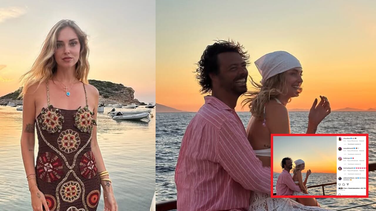 Chiara Ferragni pubblica la prima foto con Tronchetti Provera: i commenti dei familiari