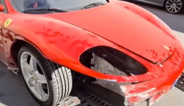 Ferrari pronta alla demolizione salvata con poca spesa: oggi rifiorisce