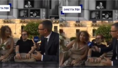 'Ruba' i fiori dalle corone ai funerali di Pippo Baudo e lo 'confessa' in diretta al Tg1: "Volevo un ricordo"