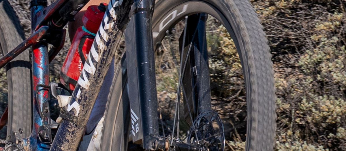 UNA FORCELLA MTB AERO DI ROCKSHOX SPOTTATA ALLA LEADVILLE 100!