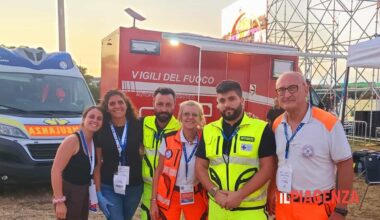 Volontari di Croce Bianca e Pa San Giorgio al Giubileo dei Giovani