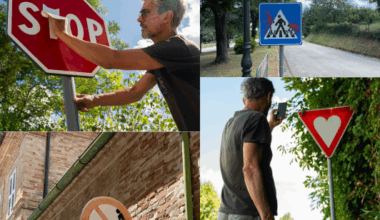 Trasforma i cartelli stradali in opere d'arte