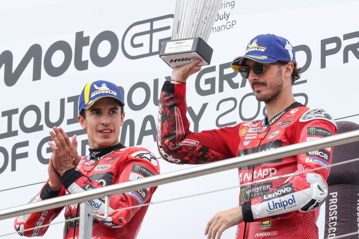 Lorenzo: "Bagnaia ha visto la realtà delle cose, cioè che Marquez è un fenomeno"