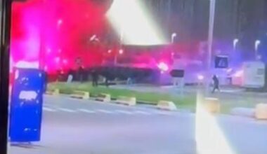 maxi rissa all’autogrill di Somaglia, volano botte e fumogeni 
