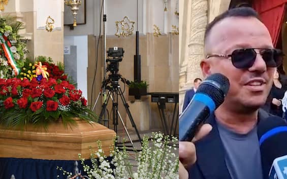 Funerali Pippo Baudo, Gigi D'Alessio: 'Aveva sempre ragione'