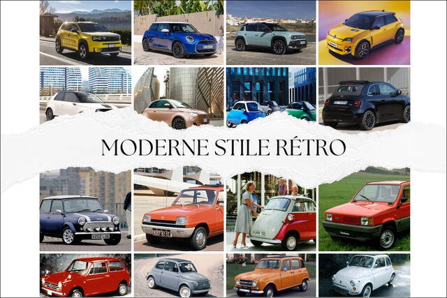 Auto moderne stile rétro: è una moda tra le piccole