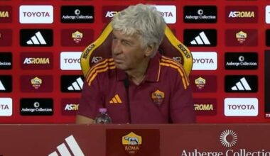 Roma Bologna, la conferenza stampa di Gasperini