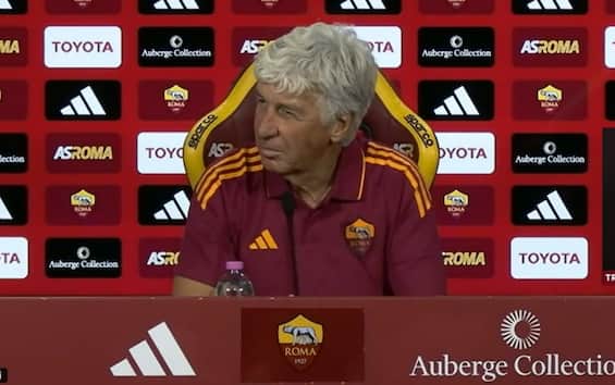 Roma Bologna, la conferenza stampa di Gasperini
