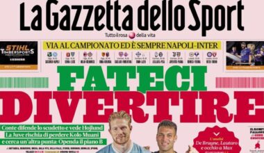 Prime pagine: "Fateci divertire"; "Juve, 10 affari in 10 giorni" - Gianluca Di Marzio