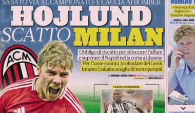 Prime pagine: "Hojlund, scatto Milan"; "Zhegrova ha detto sì" - Gianluca Di Marzio