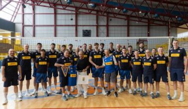 Nazionale Pallavolo in ritiro a Cervia