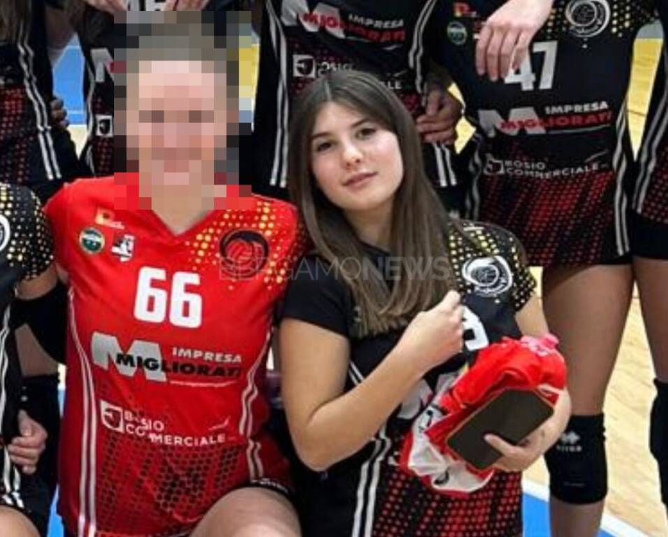 il dolore di Clusone per la 14enne Matilde Valeri