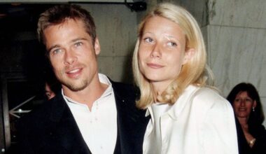 Gwyneth Paltrow sulla storia d'amore con Brad Pitt