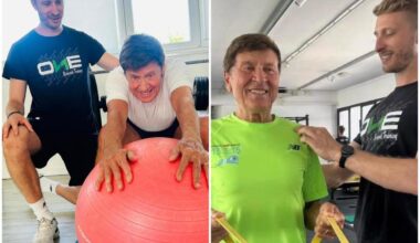 Morandi a 100 all’ora, allenamenti e cyclette con il personal trainer: “Gianni, sei un esempio”