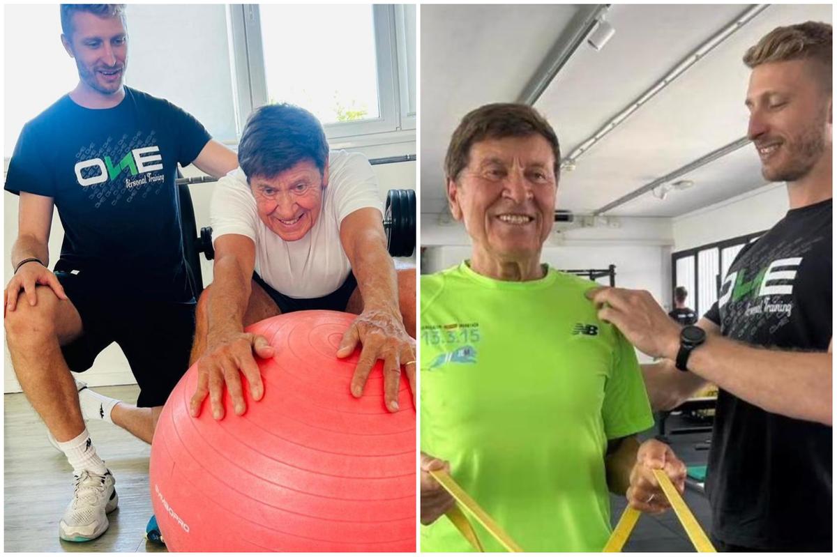 Morandi a 100 all’ora, allenamenti e cyclette con il personal trainer: “Gianni, sei un esempio”