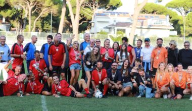 la squadra di Simona Ventura vince i 'Giochi nella Città Giardino'