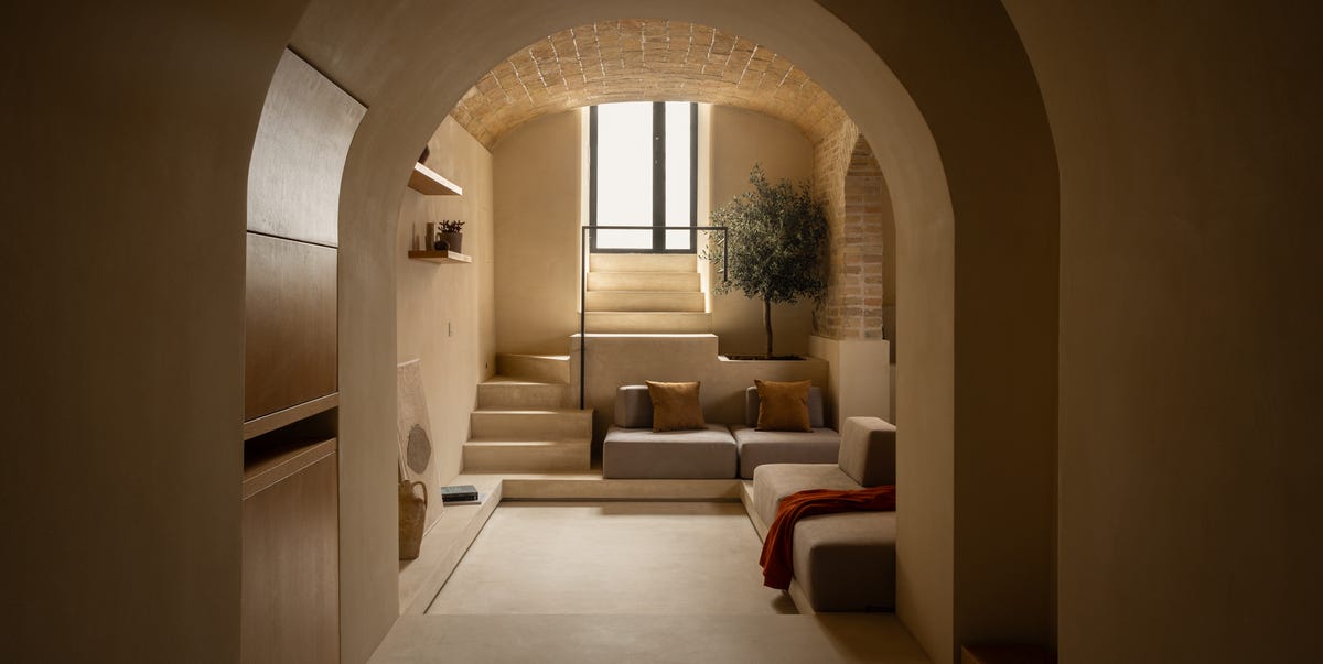 Seminterrato bellissimo a Roma ispirato alle terme