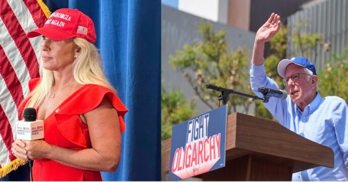 Non solo Bernie Sanders, anche la pasionaria trumpiana Marjorie Taylor Greene chiede agli Usa di mettere fine alla carestia a Gaza