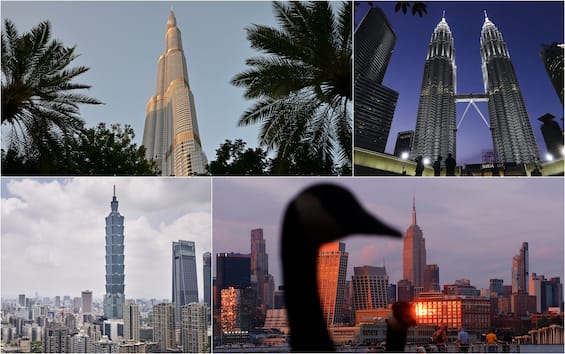 Grattacieli, dal Burj Khalifa alla Shanghai Tower: ecco i più postati su Instagram. FOTO