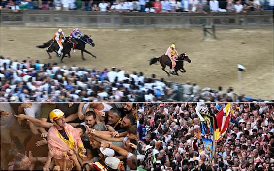Palio di Siena dell’Assunta 2025, vince la contrada del Valdimontone