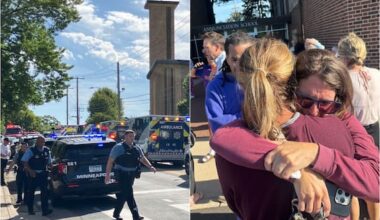Sparatoria in una chiesa e scuola cattolica a Minneapolis, morti e feriti. FOTO