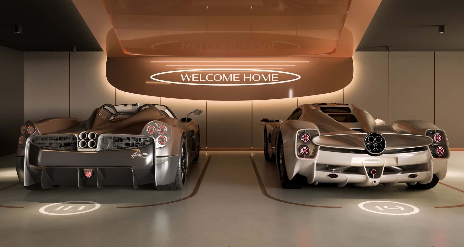 Il garage dei sogni firmato Pagani