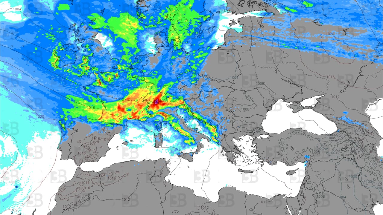 «Settimana di maltempo al Nord»