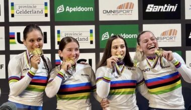 Ciclismo, tre trevigiane d’oro (su quattro) ai Mondiali su pista
