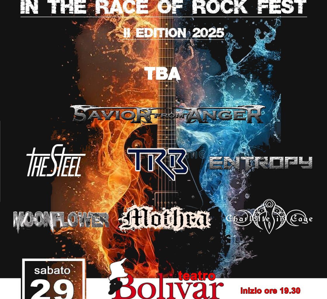 confermati i SAVIOR FROM ANGER