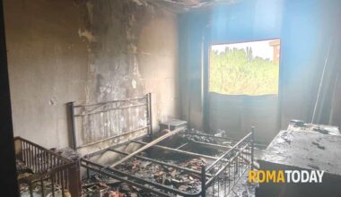 distrugge il braccialetto elettronico e incendia casa della ex, lei fugge col figlio di 8 mesi