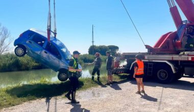 L'auto finisce nel Sile, un bambino è grave e il sindaco chiede una preghiera