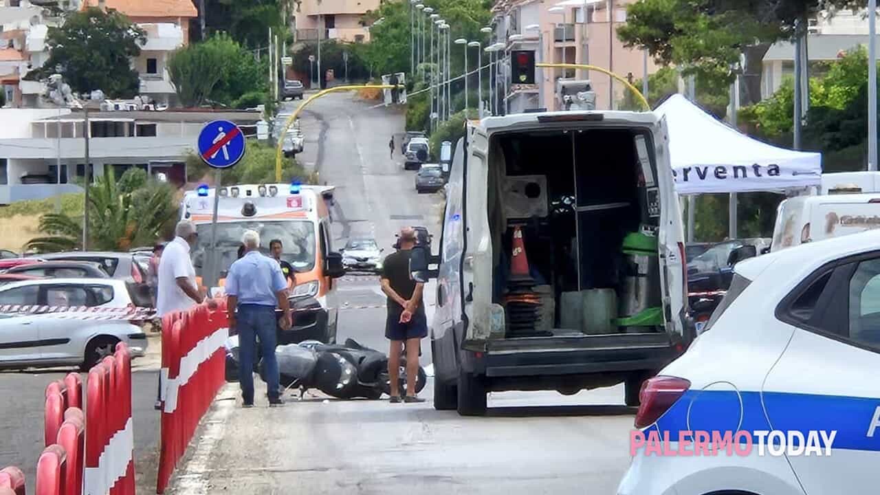 Incidente all'Addaura, muore una 65enne investita da uno scooter