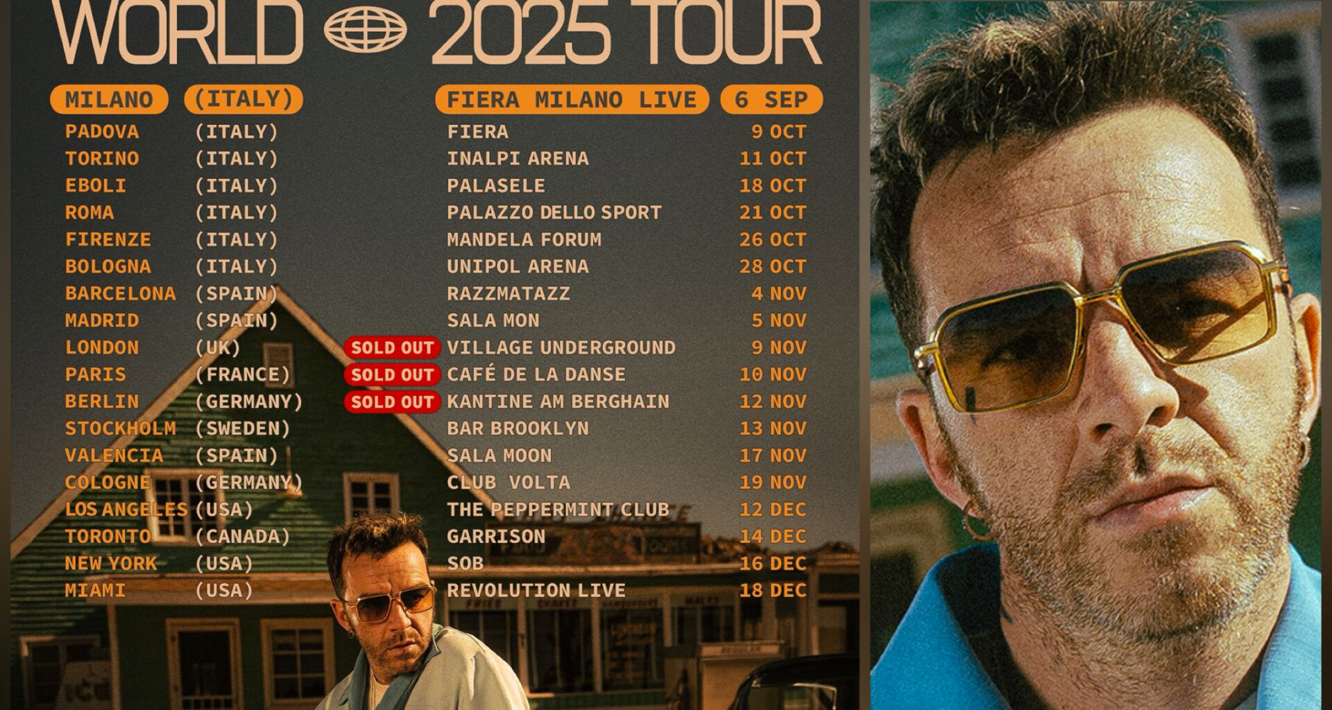 Olbia, Salmo conquista la Torre Eiffel: va sold out anche Parigi