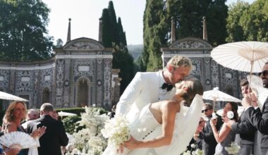 nozze, 72 ore di festa e il dettaglio romantico