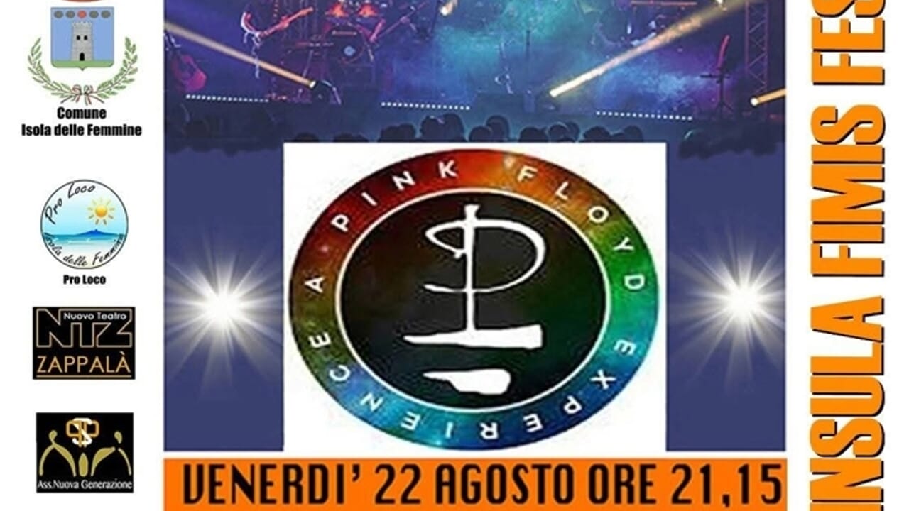 a Isola delle Femmine spettacolo tributo ai Pink Floyd