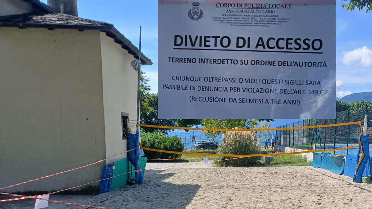 il sindaco fa chiudere il campo di beach volley allestito dai cittadini