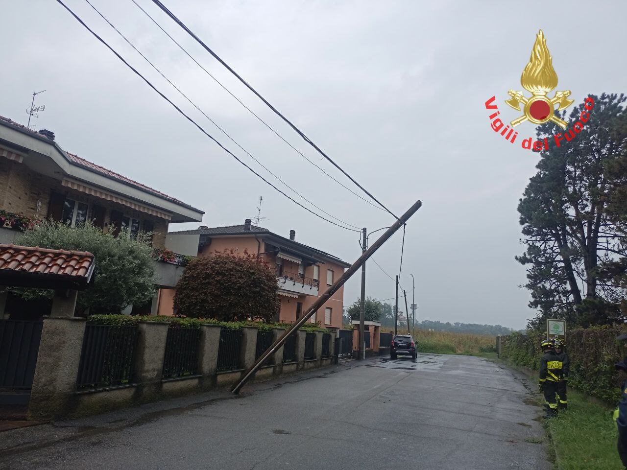 Intervento maltempo vigili del fuoco 2