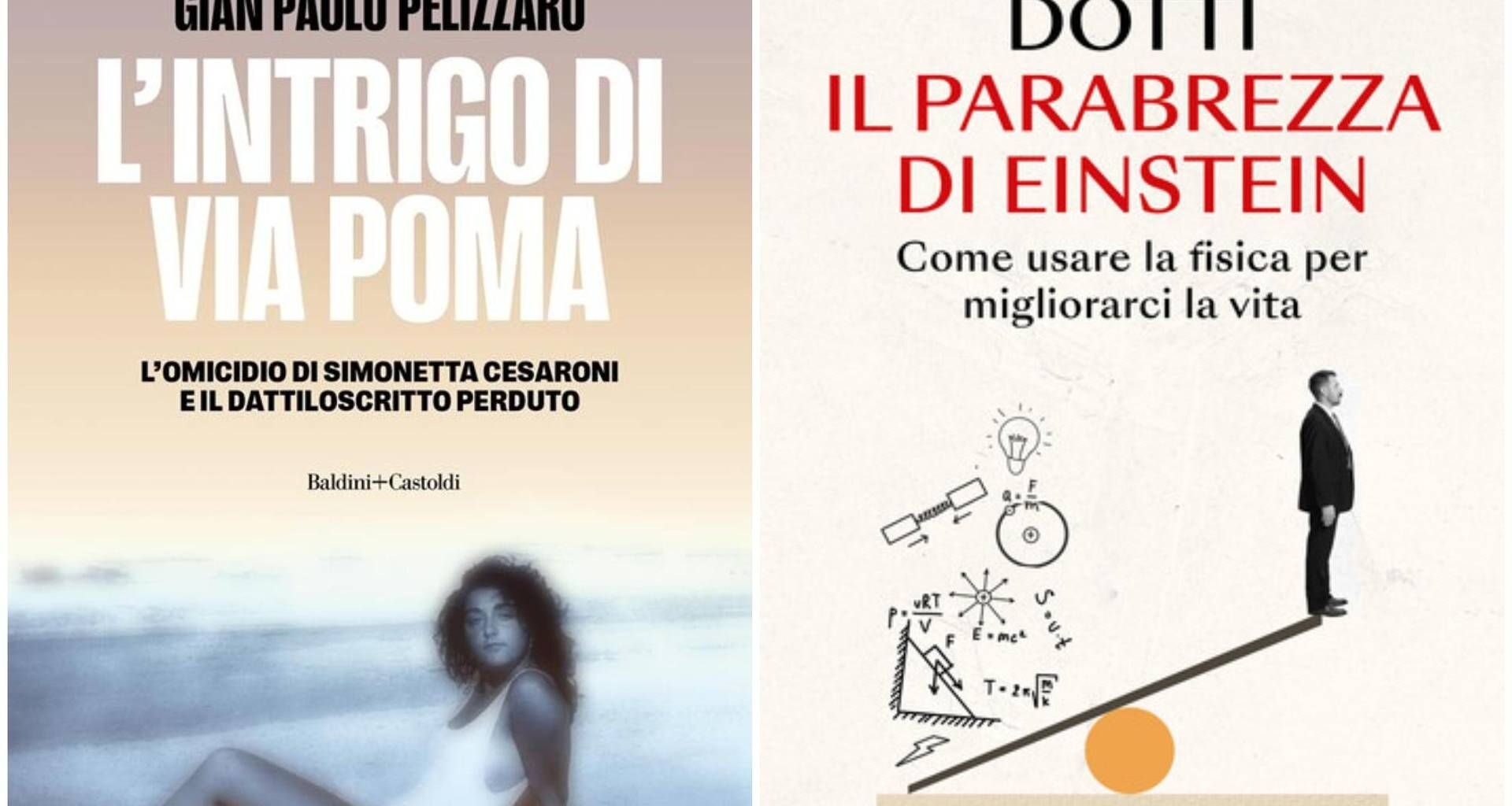Dal giallo di via Poma al parabrezza di Einstein, le novità in libreria