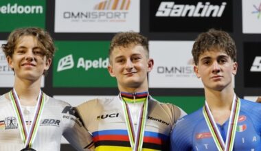 Ciclismo, Jacopo Vendramin conquista il bronzo ai Mondiali Juniores su pista