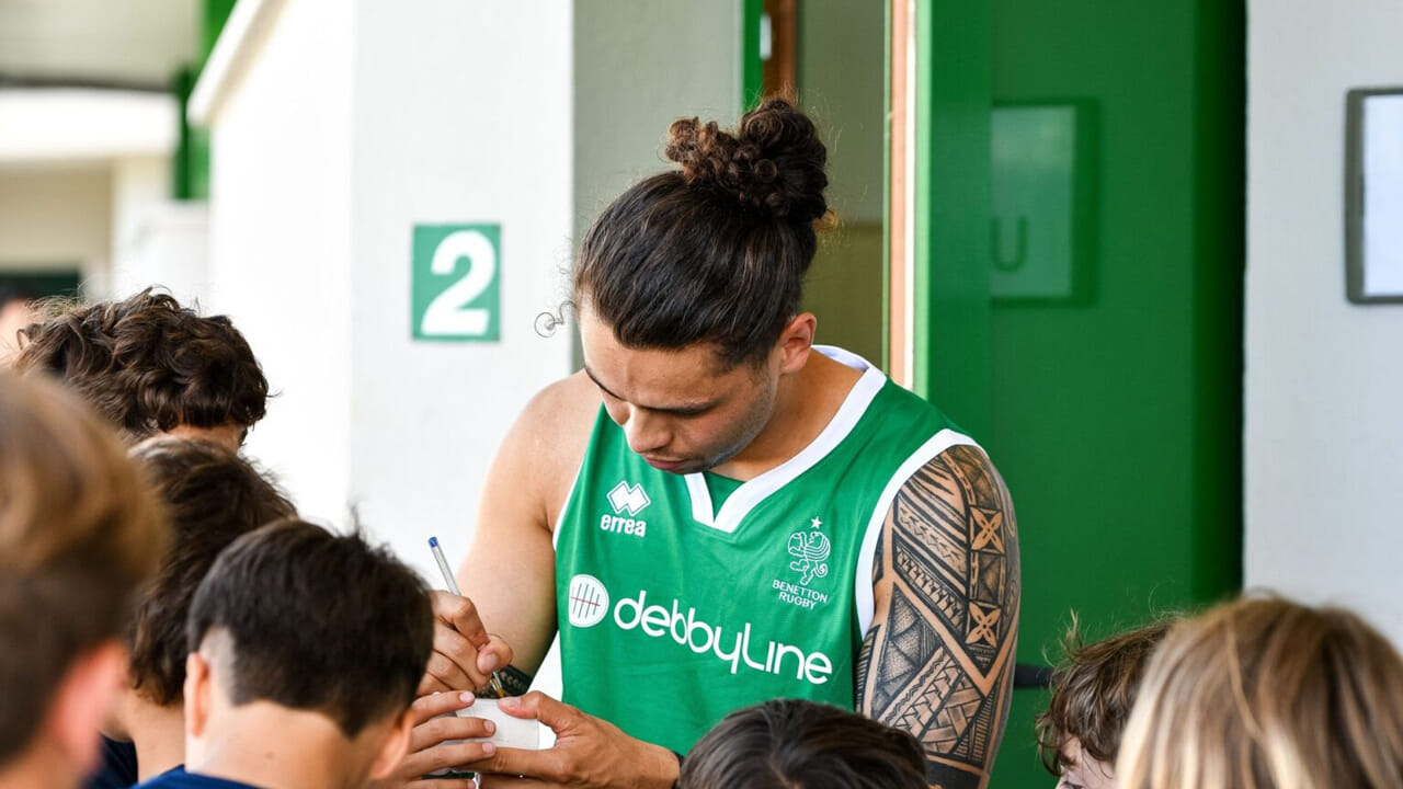 Benetton rugby, Jacob Umaga si carica: «Voglio essere un leader»