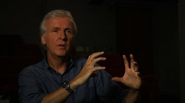 James Cameron in una scena del documentario Side by Side