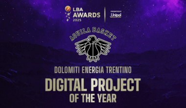 La Dolomiti Energia Trentino vince il premio Digital LBA