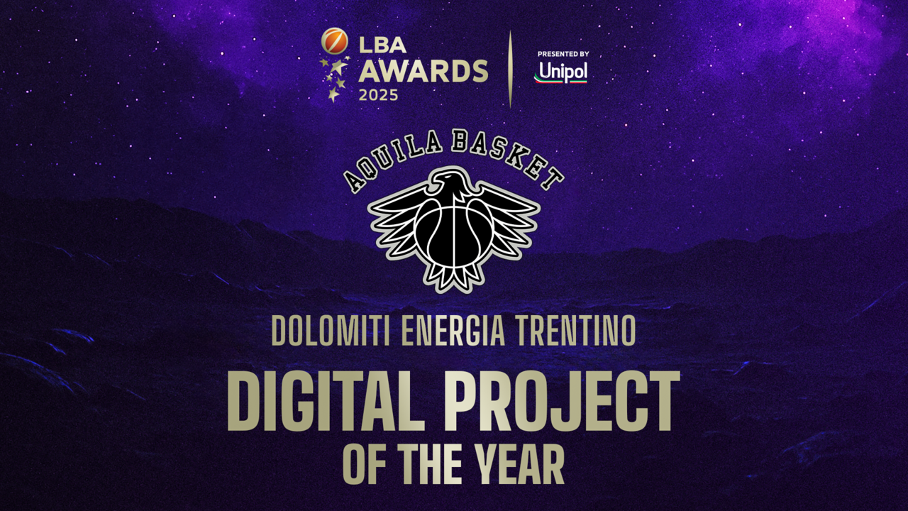 La Dolomiti Energia Trentino vince il premio Digital LBA