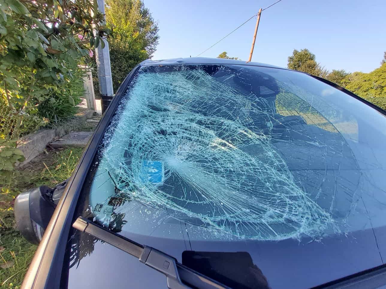 La Ford dell'investore dopo l'impatto mortale